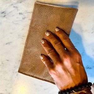 Tracy Tanner large soft handmade leather wallet